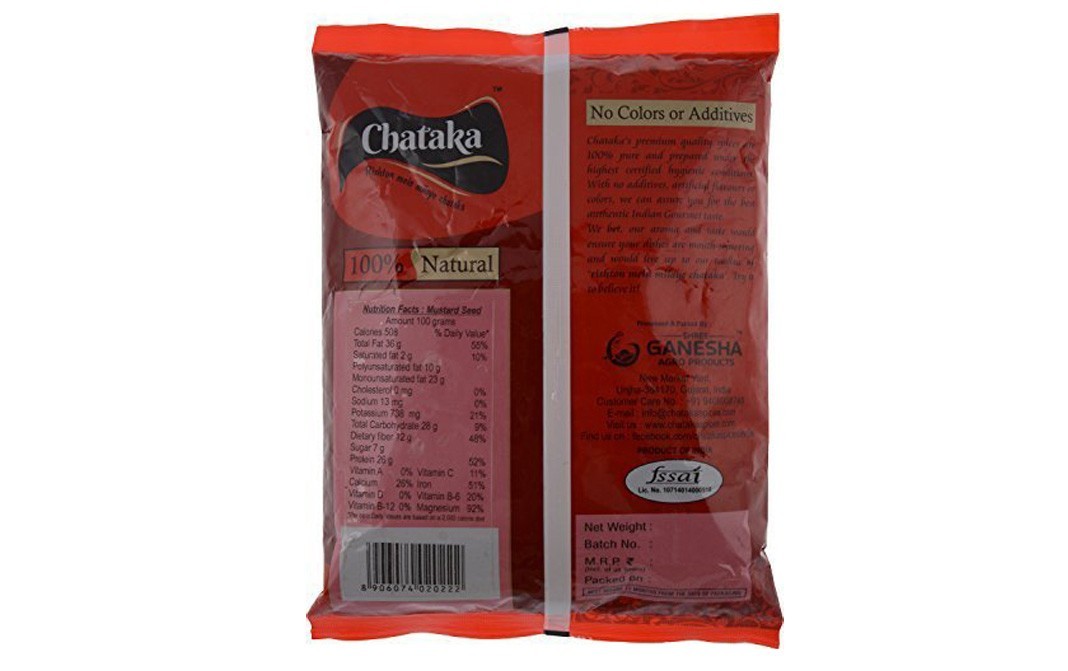 Chataka Black Mustard    Pack  400 grams